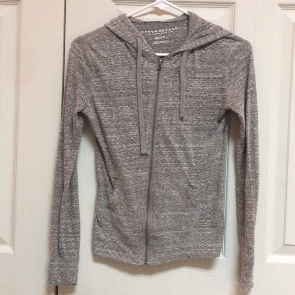zip up Aeropostale hoodie
